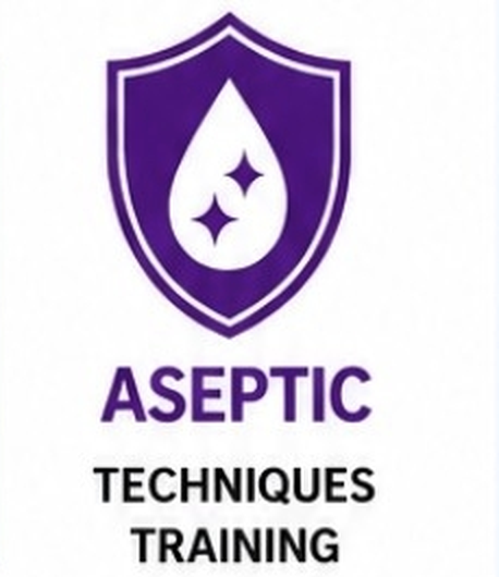 Aseptic techniques training badge
