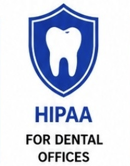 HIPAA-conscious cleaning training badge for dental offices